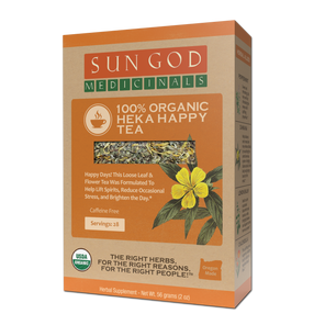 Heka Happy Organic Herbal Tea — Front