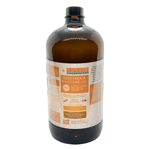 Heka Hemp Massage Oil - 32 oz. - Sun God Medicinals
