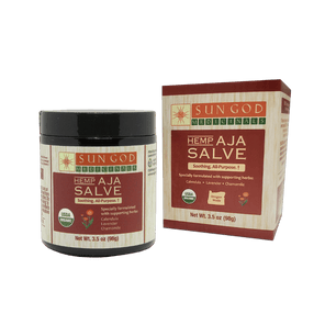 Organic Aja All-Purpose Hemp Salve - 3.5 oz. - Sun God Medicinals