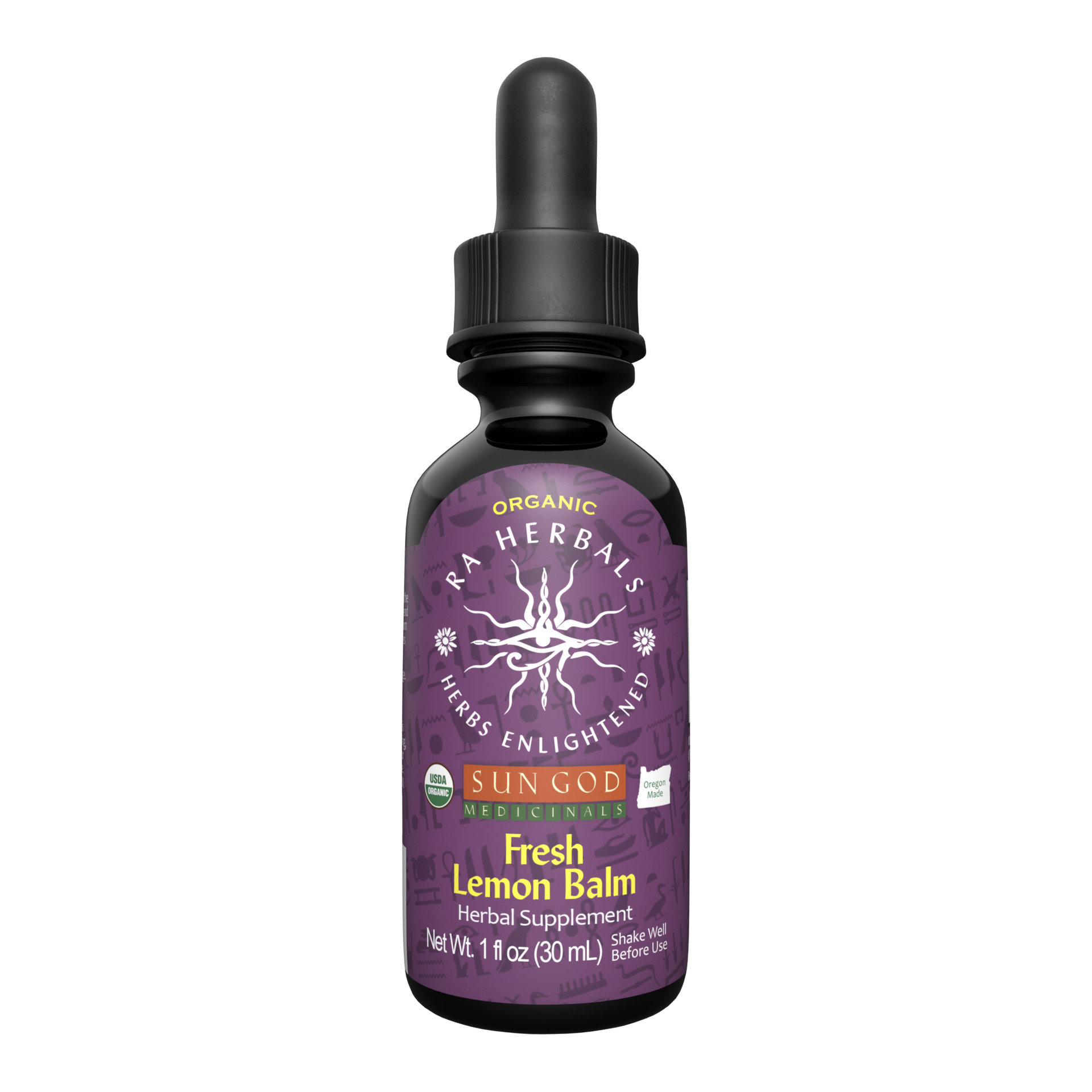 Ra Herbals Certified Organic Lemon Balm Tincture — Other