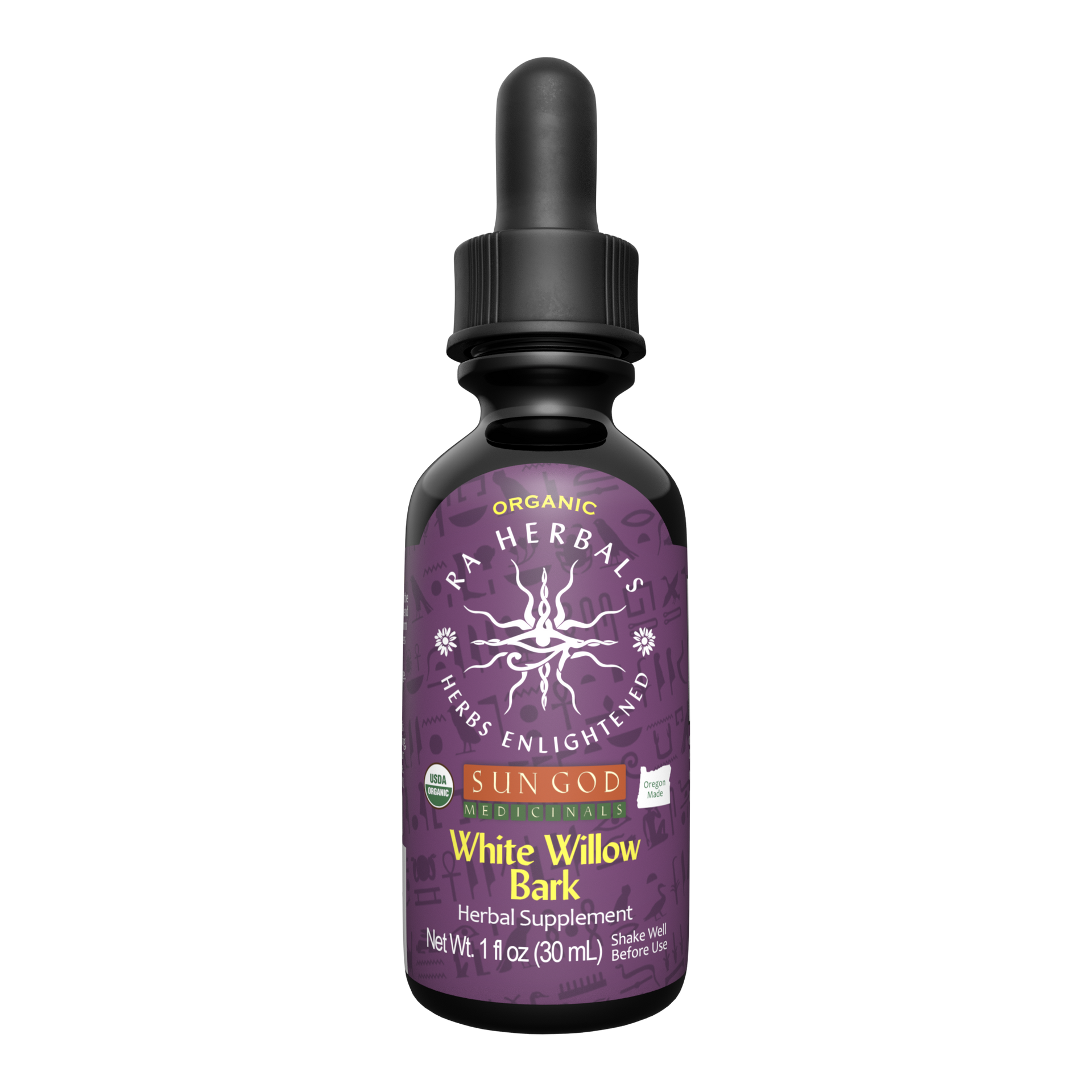 Ra Herbals Certified Organic White Willow Bark Tincture — Other