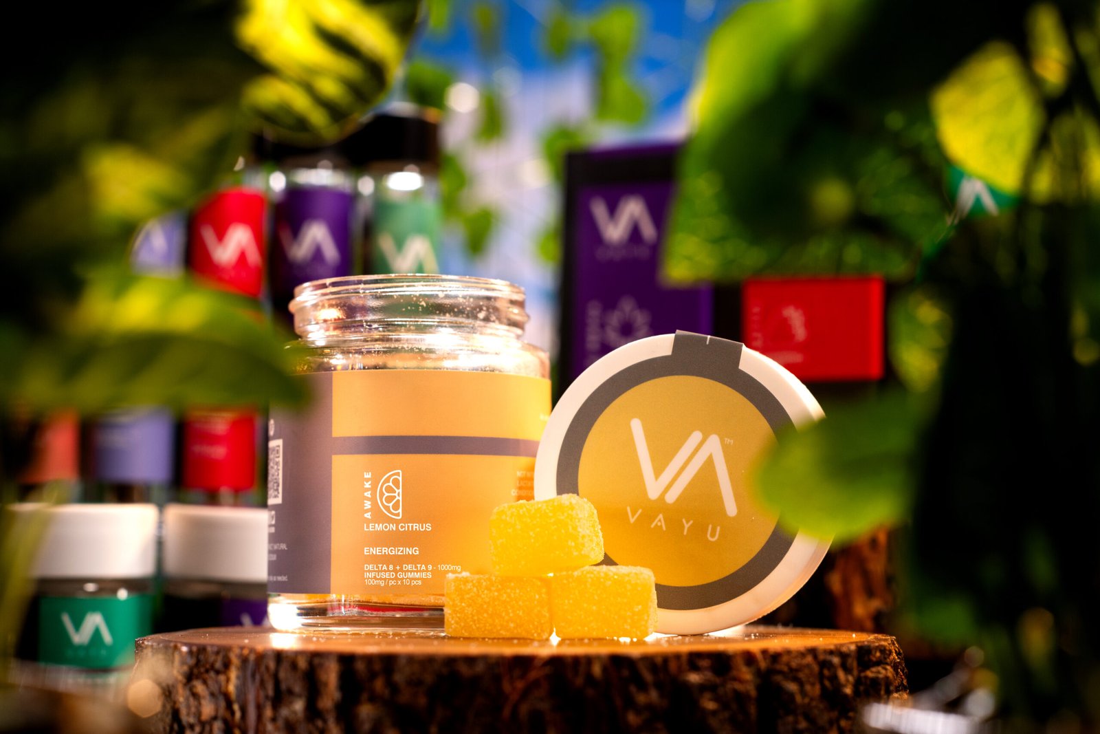 Lemon Citrus - Delta 8 + Delta 9 - Gummies - Awake