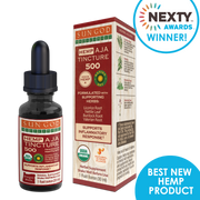 Organic Aja Body Relief Daytime Hemp Tincture 500 - Sun God Medicinals