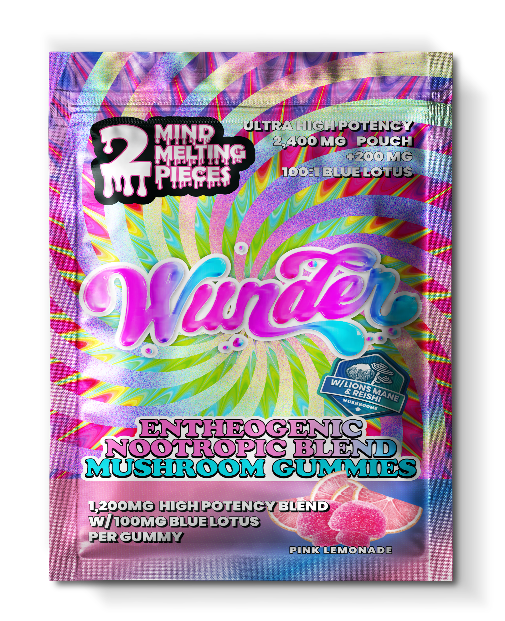 Wunder 2pc Gravity Feed - Pink Lemonade
