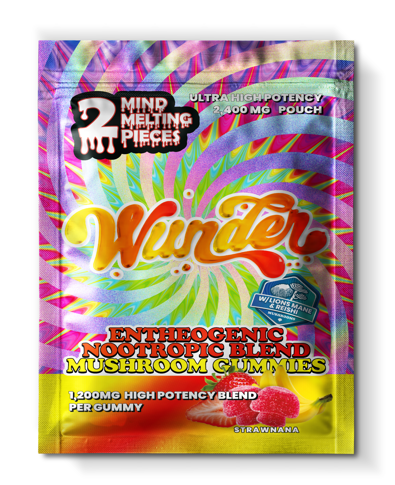 Wunder 2pc Gravity Feed - Strawnana