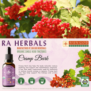 Ra Herbals Certified Organic Cramp Bark Tincture