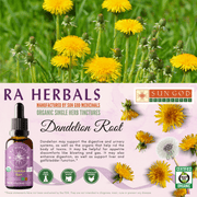 Ra Herbals Certified Organic Dandelion Root Tincture