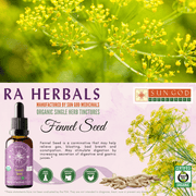 Ra Herbals Certified Organic Fennel Seed Tincture