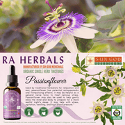Ra Herbals Certified Organic Passionflower Tincture