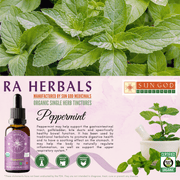 Ra Herbals Certified Organic Peppermint Tincture