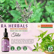 Ra Herbals Certified Organic Tulsi Tincture