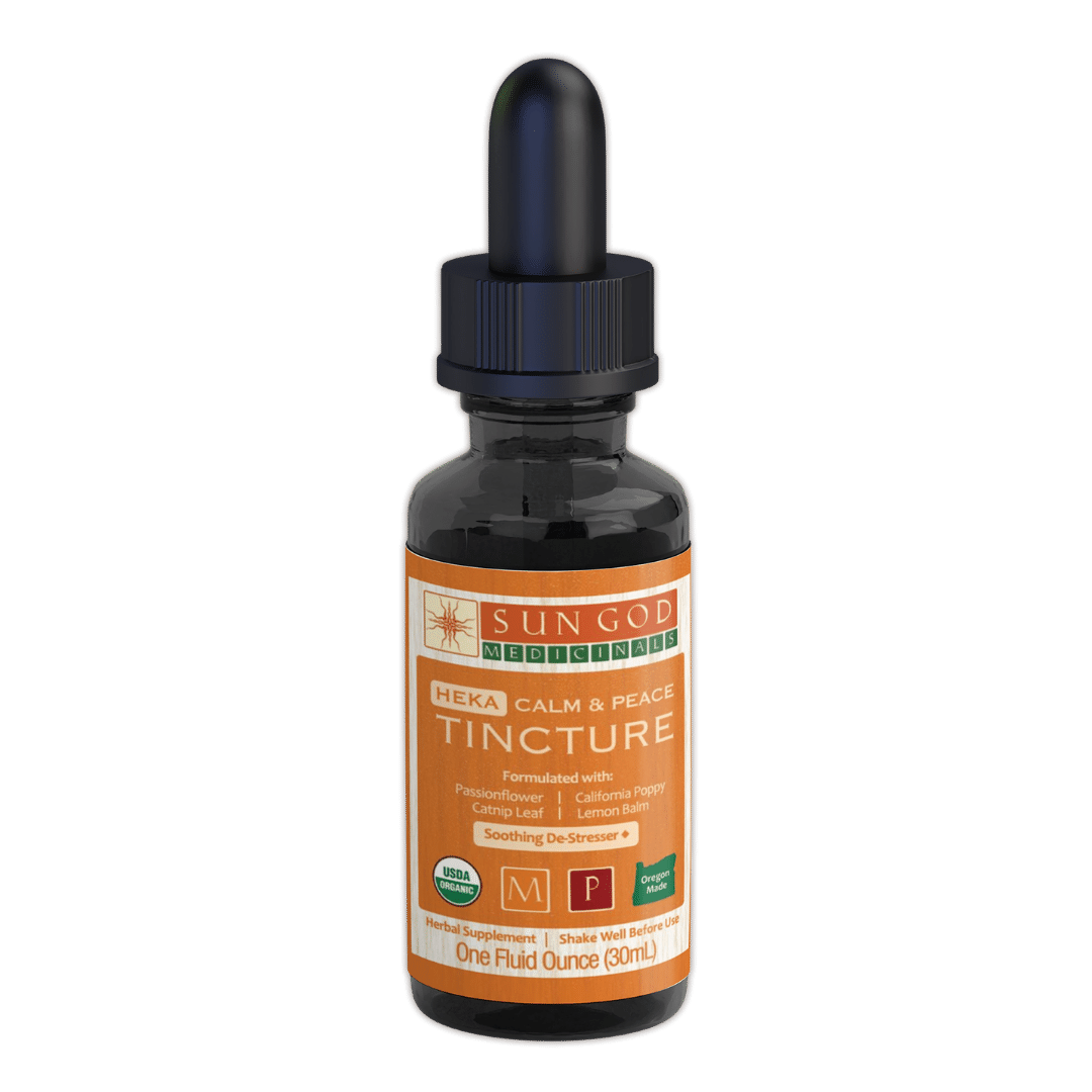 Heka Calm & Peace Herbal Tincture - Sun God Medicinals