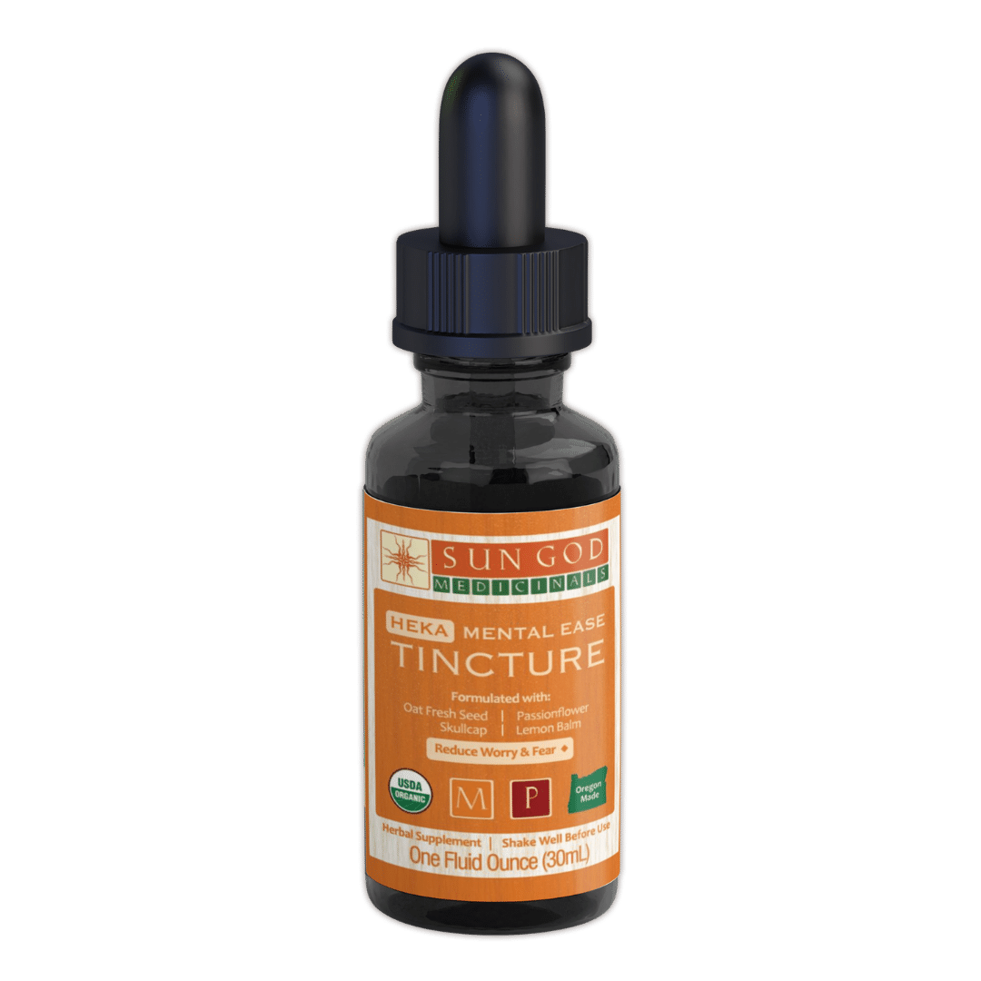 Heka Mental Ease Herbal Tincture - Sun God Medicinals