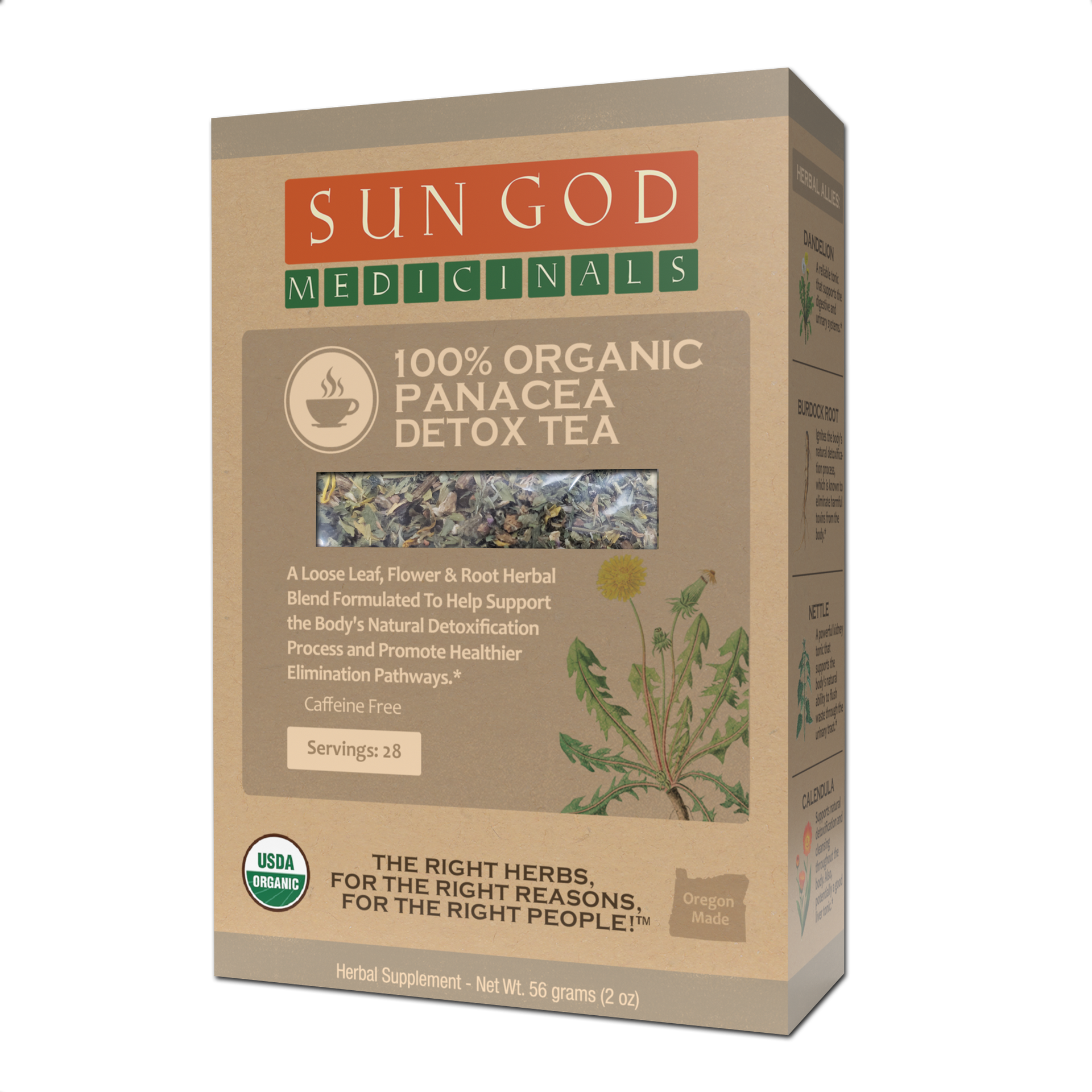Organic Panacea Detox Herbal Tea — Other