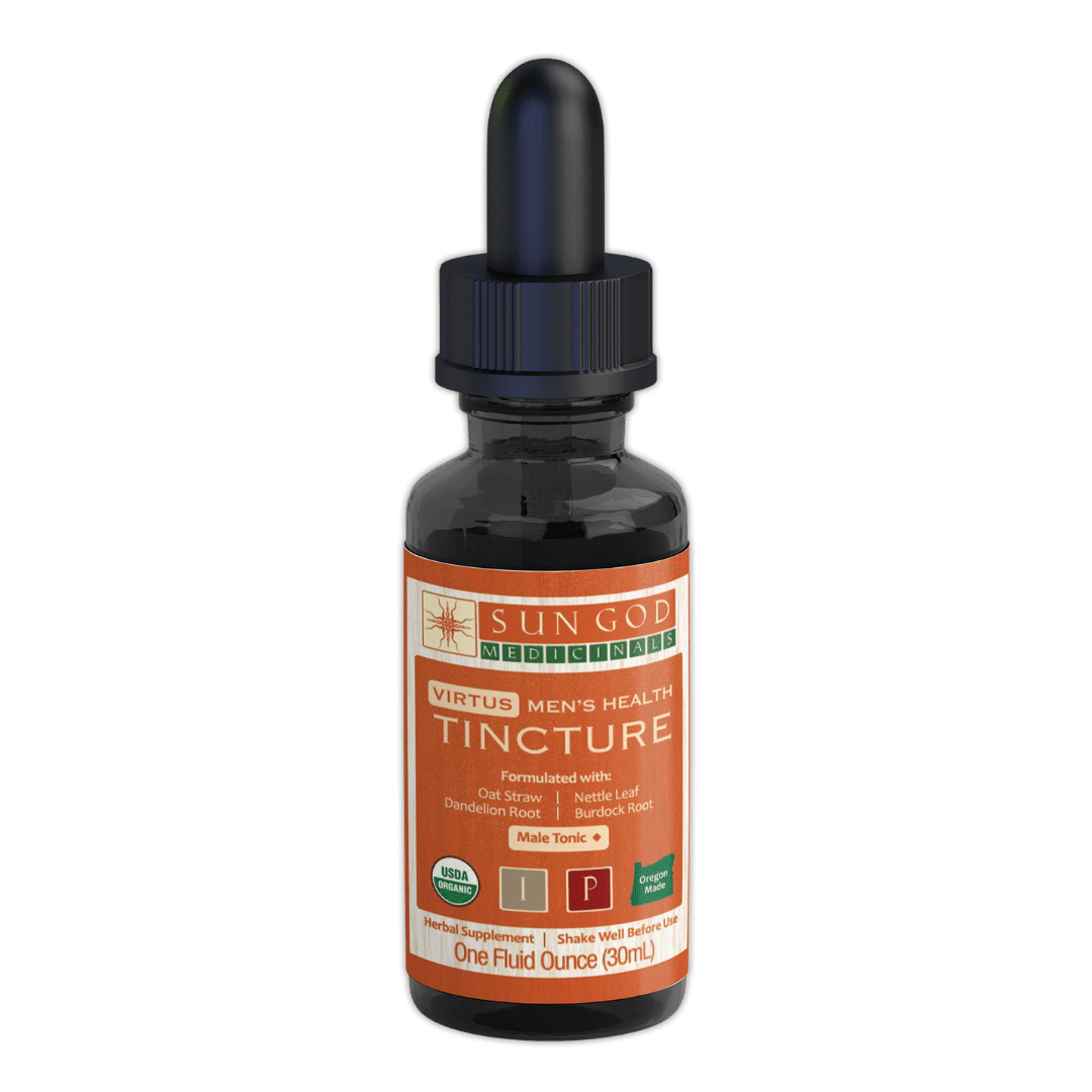 Virtus Men's Health Herbal Tincture - Sun God Medicinals