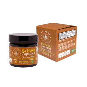 Ra Hemp Capsules - 10 pk - Sun God Medicinals