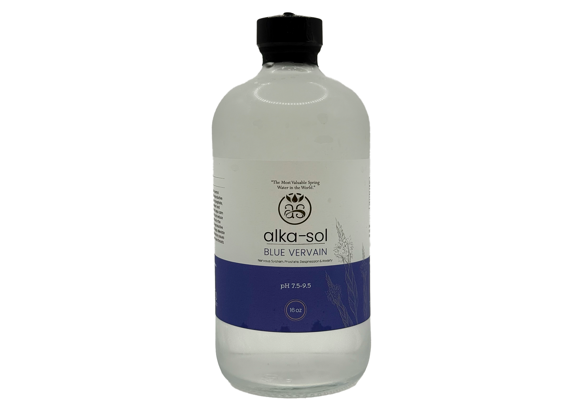 ALKA-SOL: BLUE VERVAIN TONIC - (16 oz)