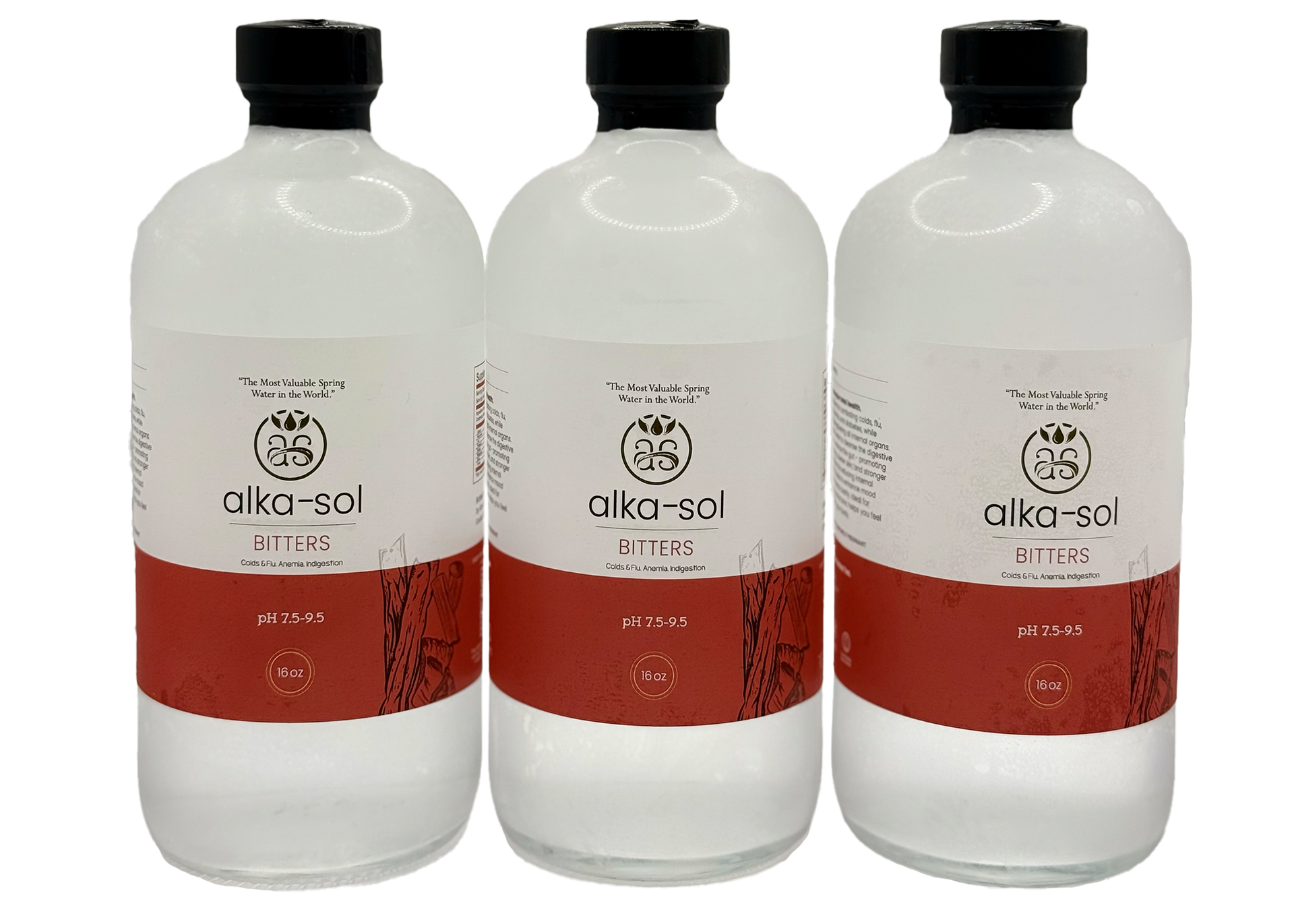 ALKA-SOL: BITTERS TONIC - (16 oz - 3 pk)