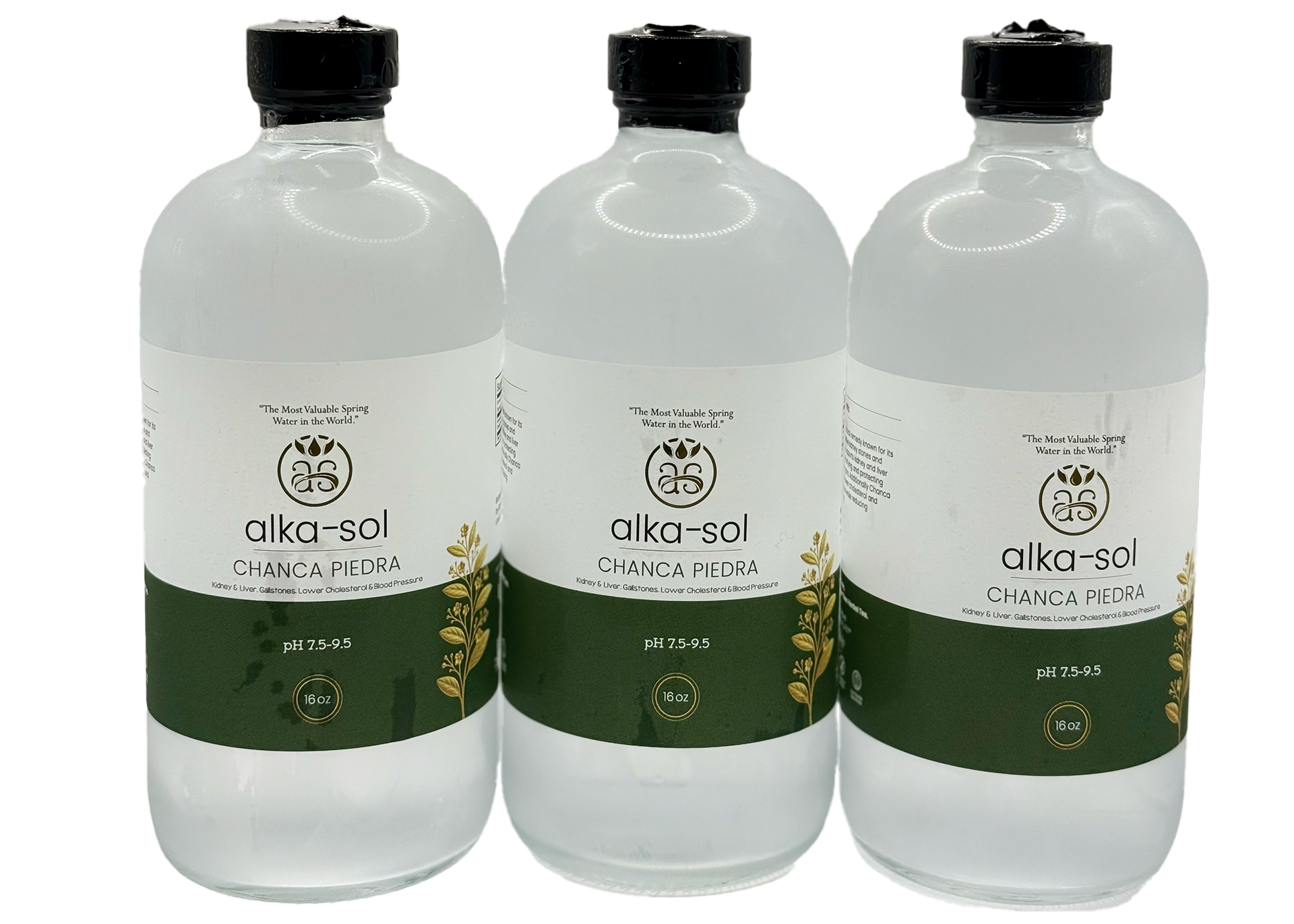 ALKA-SOL: CHANCA PIEDRA TONIC - (16 oz - 3 pk)