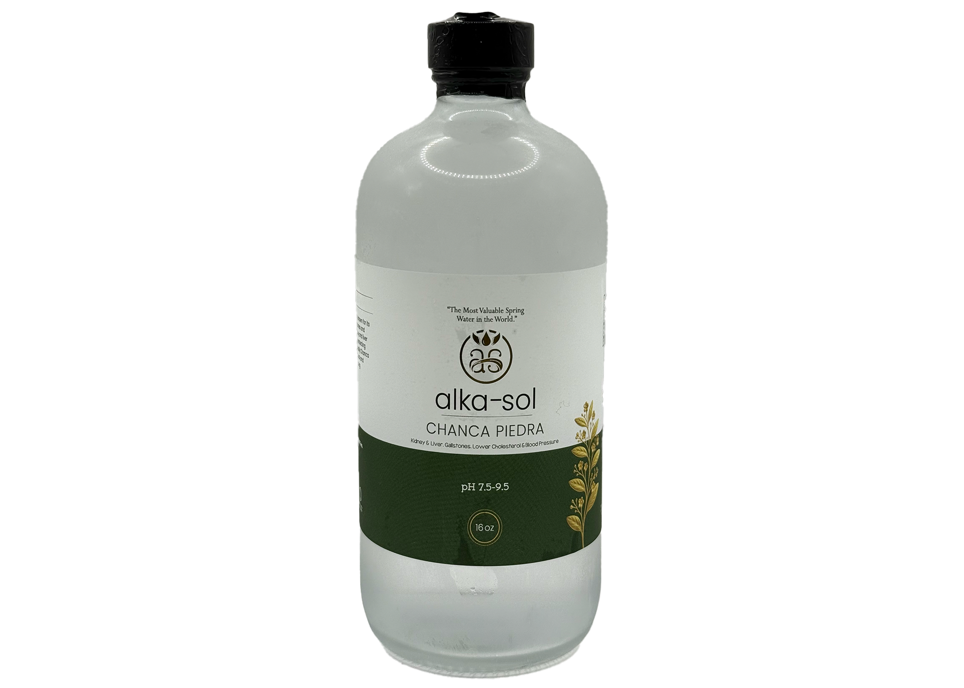 ALKA-SOL: CHANCA PIEDRA TONIC - (16 oz)
