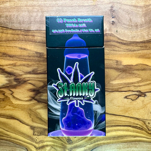 St. Anky Flowers Pre-Roll Pack - Punch Breath - THCA: 22.10% - Sativa - Exotic Hemp Flower