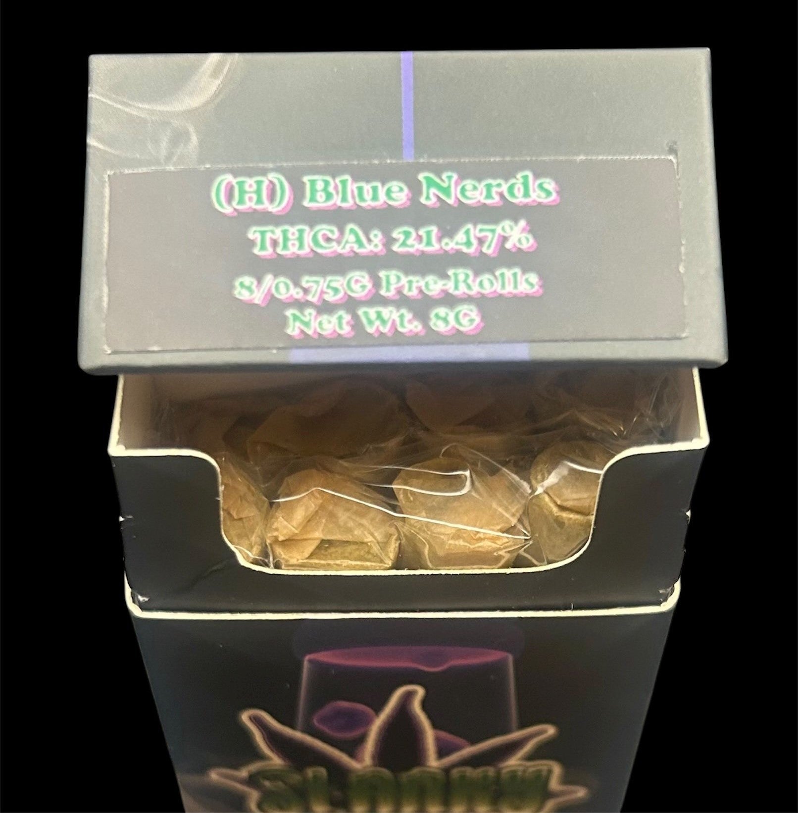 St. Anky Flowers Pre-Roll Pack - Blue Nerds - THCA: 21.47% - Hybrid - Exotic Hemp Flower