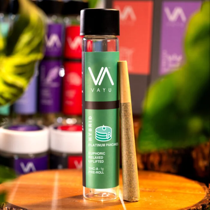 Platinum Pancakes - Hybrid - THCA Pre-Rolls - 1g