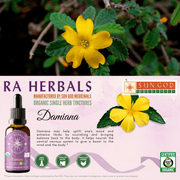Ra Herbals Certified Organic Damiana Tincture